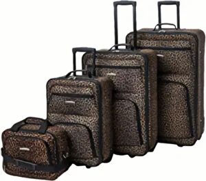 Rockland Jungle Softside Upright Luggage