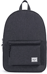 Herschel Settlement Backpack, Black Crosshatch Black, Classic 23.0L