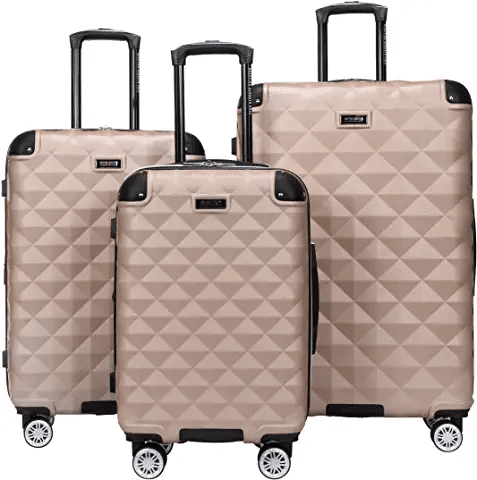 Kenneth Cole Reaction Diamond Tower Luggage Collection Lightweight Hardside