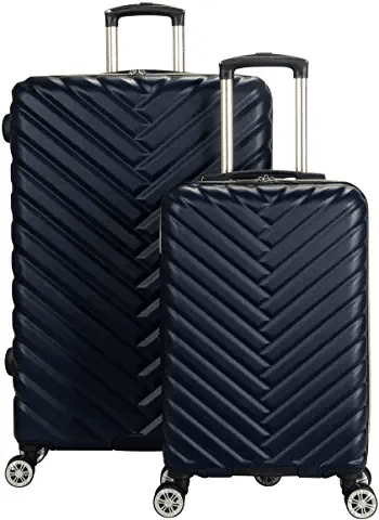 Kenneth Cole Reaction Madison Square Hardside Chevron Expandable Luggage,
