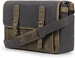 MegaGear Briefcase Satchel Portfolio Notebook Tablet Messenger Bag for Men